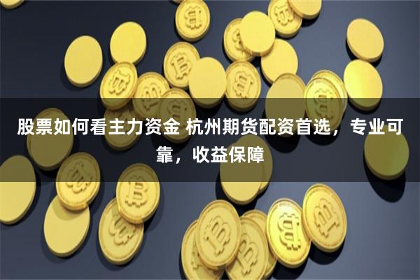 股票如何看主力资金 杭州期货配资首选，专业可靠，收益保障