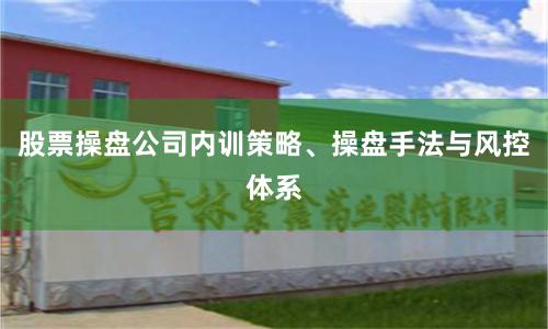 股票操盘公司内训策略、操盘手法与风控体系